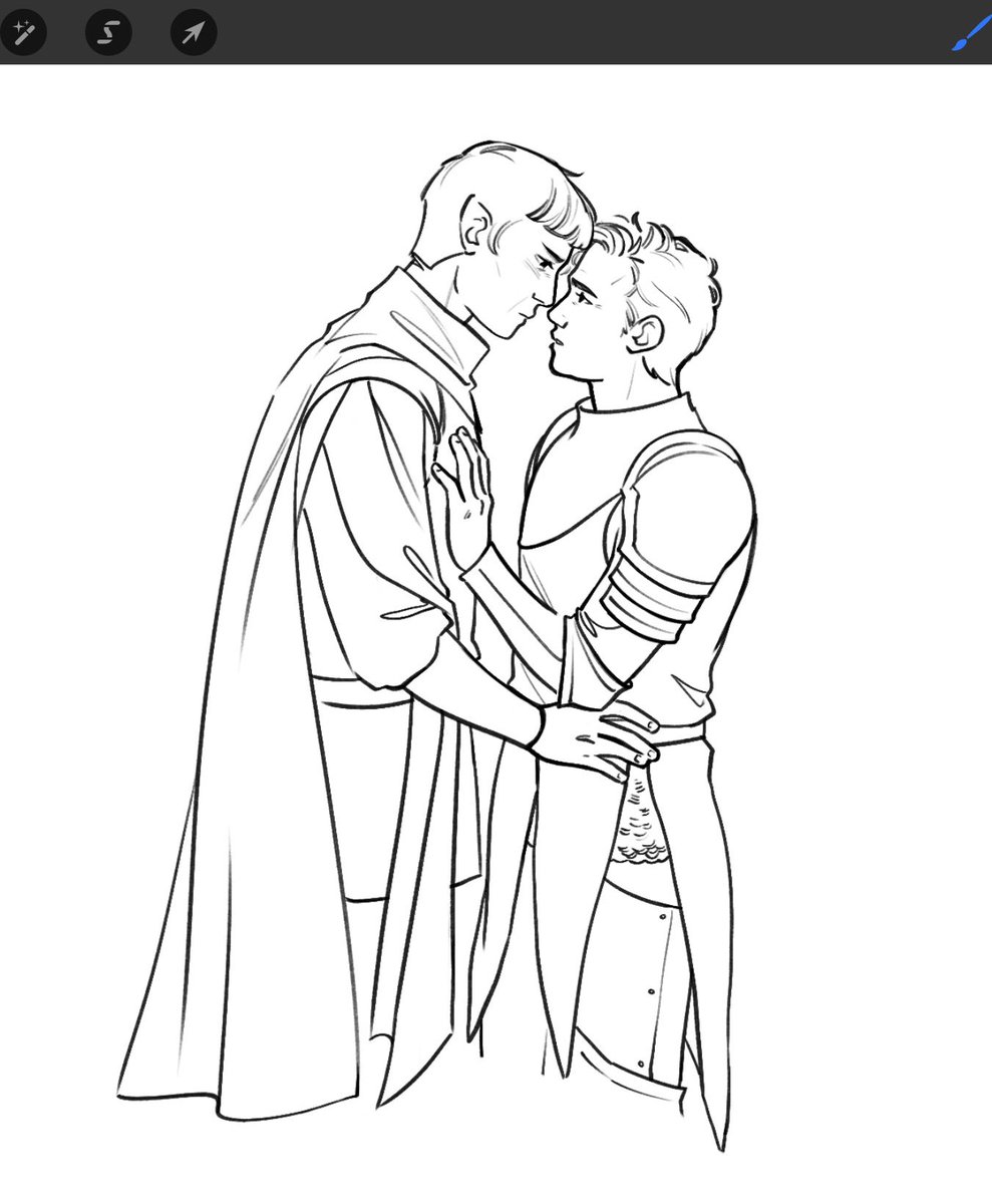 chilliesh_'s tweet photo. hehe prince spock and knight jim https://t.co/BRRC0ahvAE