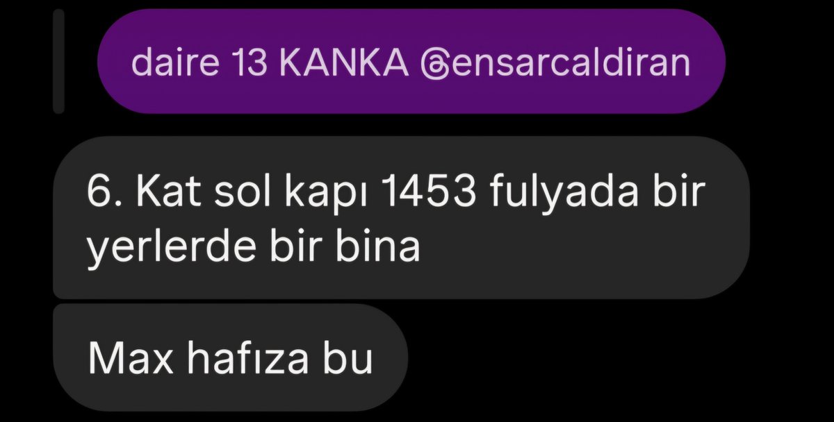 hllzlys's tweet photo. her geldiğinde konum soruyor https://t.co/o5MuXwdyjp