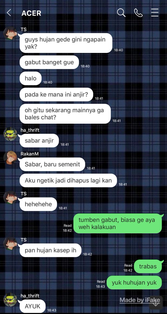 hiroyuki_meru's tweet photo. Anak-anak ACER kalau gabut three tweets AU
Note: Navil's pov
#ACER_Meru #originalcharacter https://t.co/AtmjskOw5C