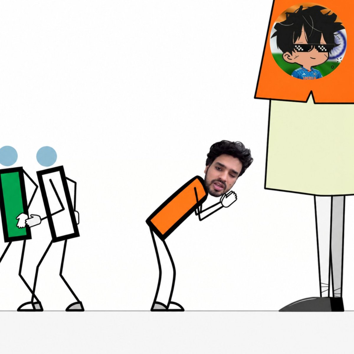 RealAnujX's tweet photo. Khangressi dall€ in front of right-wingers 🗿🔥 https://t.co/SNNxMH1WyS