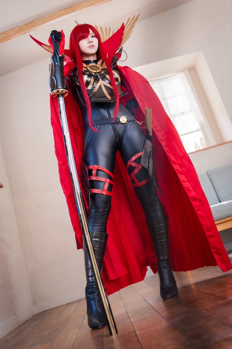 prma3krh's tweet photo. 【コスプレ/cosplay】

Fate/Grand Order    魔王信長

撮影ありがとうございました！！🙌

#美味しいときつぐカルデア
📸…@SazabyK 
魔王剣…@VT5HLTBbYUCJp6u https://t.co/67IqsJ330k