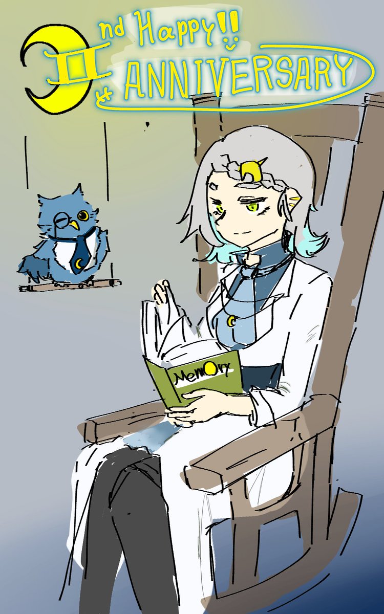 yukarisan_v4's tweet photo. @konohazu9noha 
二周年なので二枚描きました
一枚目は塗り絵させていただきました

改めて観雫月このは様、二周年おめでとうございます
そして二年間ありがとうございます
これからもよろしくお願いします

…畏まった文はこれくらいでいいでしょう
あたしが描いた絵、かかった時間はほぼ同じ(？) https://t.co/Wv0jnKrucM