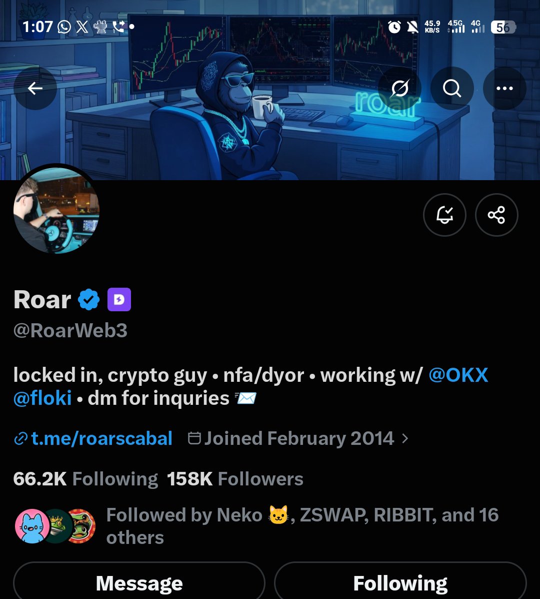 Crypt_dao's tweet photo. @pp_privatejeet @pp_privatejet_2 @RoarWeb3 You can see brother

0x820230B7D9218CBE7622844888E367e699397581 

Thanks in advance https://t.co/oemfnsbm2g