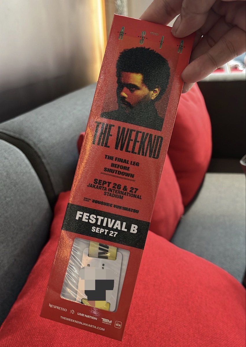 nmasavior's tweet photo. @luinunass hai kak, aku punya ini🙌

THE WEEKND JAKARTA

DAY 2  -  Festival B
💸 2 juta/tix

Bisa COD venue JIS/GBK ✅
langsung cusss DM aku yukk💃😍✨

Prefer bisa DP kecil, menghindari HIT &amp; RUN 🥺‼️

tag wts want to sell theweeknd jkt the weekend
#zonauang #theweeknd #wts #zonuang #wtb https://t.co/IE1ZvfhKkI