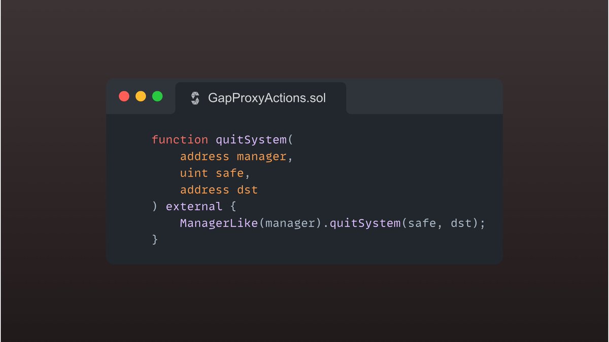 EgisSec's tweet photo. If every user of your protocol delegatecalls into one shared helper contract, this affects you too.

On 1st of September, four forgotten Reflexer vaults were drained for 5.9436 ETH by two rules that are both correct.

1️⃣ Summary
Reflexer's GEB is the engine behind RAI, a stablecoin you mint by locking ETH in your own vault.

Nobody calls the vault manager directly. You delegatecall a shared helper from your own proxy, so address(this) is your proxy, recorded as the owner.

2️⃣ The bug
Rule one, record address(this) as the owner. Correct under delegatecall.

Rule two, let only the recorded owner move a vault's balance. Correct on its own.

In 2020 someone reached the helper as a plain call instead of through a proxy. address(this) was then the helper itself, so vaults 3, 5, 8 and 18 ended up owned by a shared contract whose migration function, quitSystem, is public and unchecked.

The manager compares the caller to the recorded owner, sees the helper on both sides, and says yes. Nothing was bypassed.

3️⃣ Attack path
1. Reflexer has been in permanent settlement since January 2021, so anyone may cancel a vault's debt. Do that for all four, leaving debt free ETH in each.
2. Call that migration function directly, once per vault, moving every balance to a handler you control, then exit through the ETH adapter.

Four vaults, one transaction, five years after that owner field was written.

Delete either rule and the ETH is still there. An access check is only as trustworthy as whatever filled in its owner field.

If you have the same pattern in your codebase, contact us so you don't repeat the same mistake.

https://t.co/XjjwUNFSV0