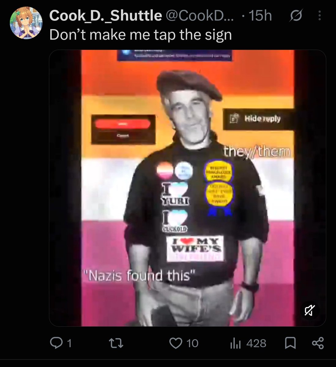 agnesloverr's tweet photo. Sii vamos a acosar a una artitsta pero recuerden las malas son las yuritard y eso, fuera joda que tienen los incels con hacer ver a las lesbianas como pedos? después te metes a sus perfiles y encuentras porno loli, que proyectados https://t.co/j7eq4bsZjg