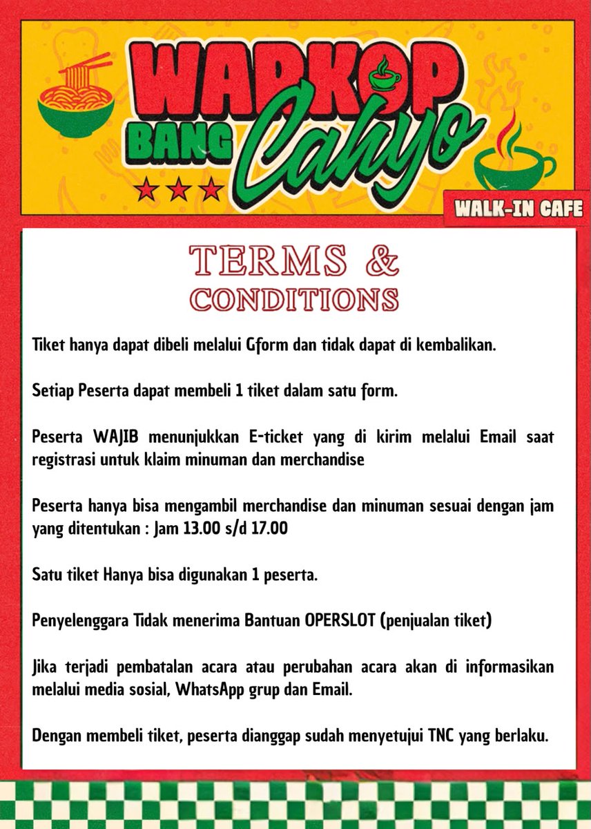 ZCLSTREAM's tweet photo. Hallo Lilsuns🥰

MinCa Mengundang kalian nih untuk berpartisipasi dalam  #GrandOpening_WarkopBangCahyo yang akan di buka tanggal 22 november 2026🎉
Ayok #Ngopibareng_BangCahyo

🔗 REGISTRATION [will be open 4 oct at 11.22 am]
https://t.co/ebUXLWDYMQ

#WarkopBangCahyo_OpenNow https://t.co/c9LL0H3V15