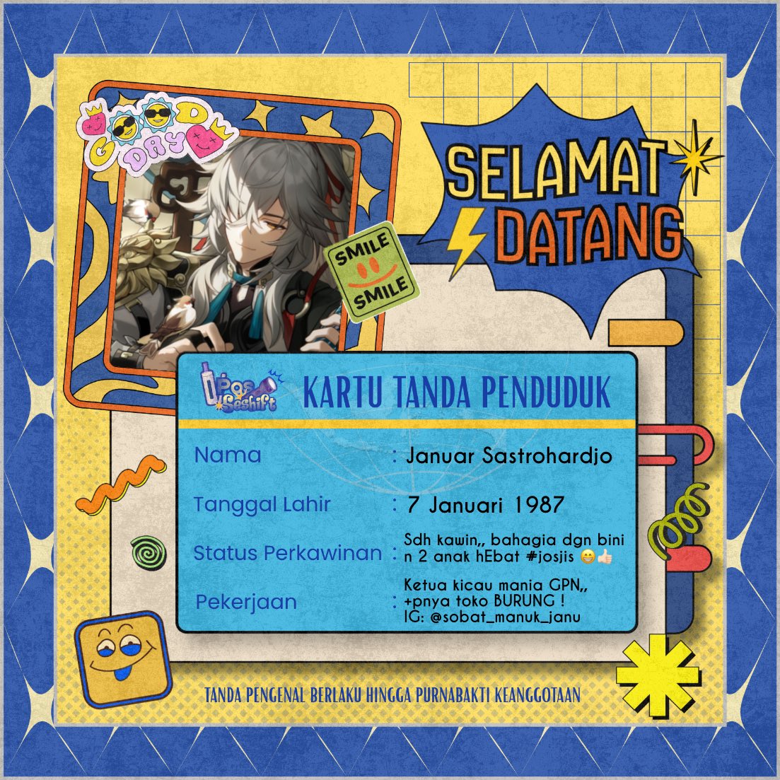 RumahSastro's tweet photo. Sing gelem adu manuk,, PING sy ! 😁🦜 . https://t.co/eqehVLbGth