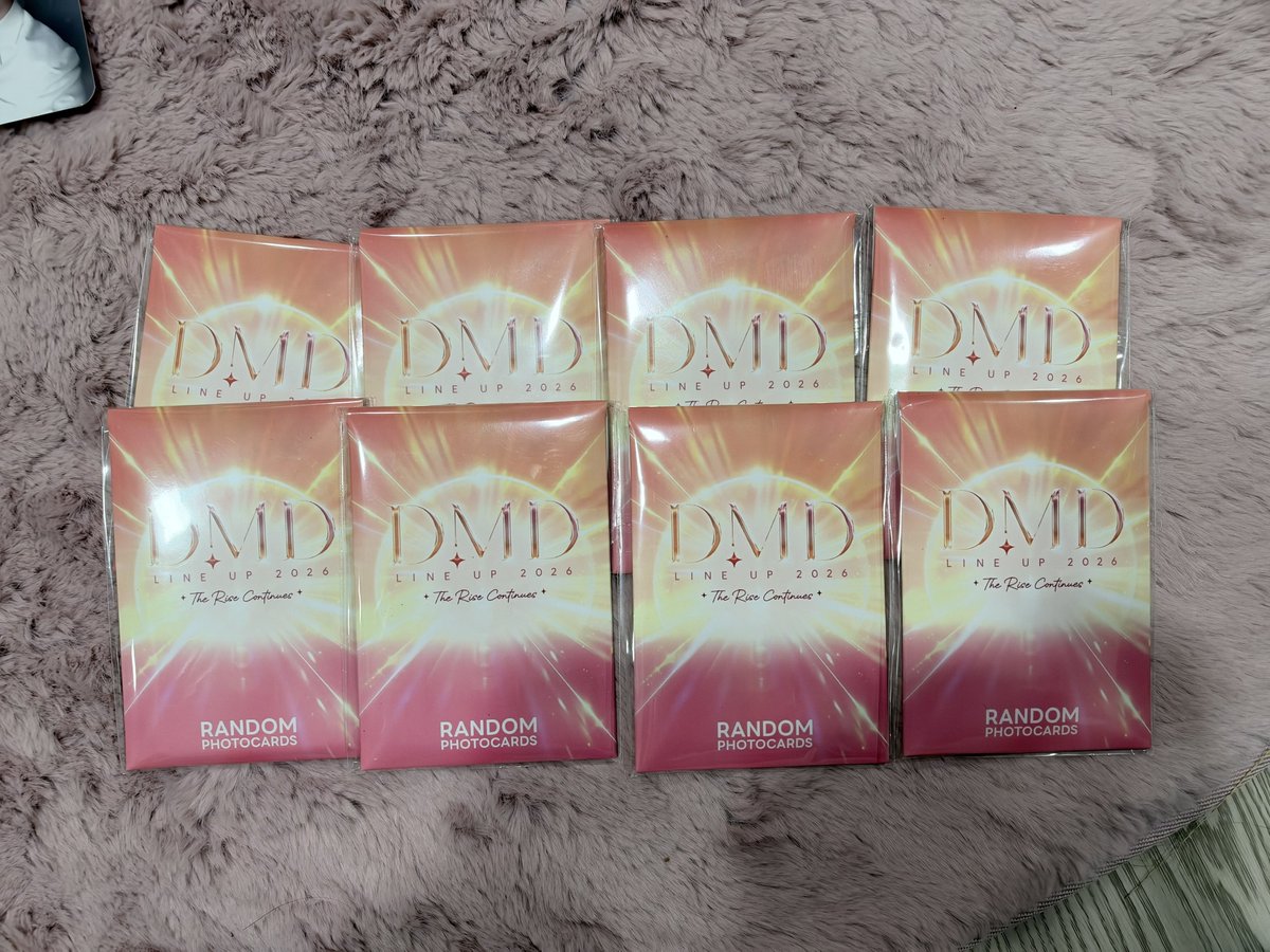 dearrinxs's tweet photo. Random Photocards DMD line up 2026
ซองละ 500 ค่าส่ง 50 
ยังไม่เปิดค่ะ🙏🏻 https://t.co/eesIzLpni3