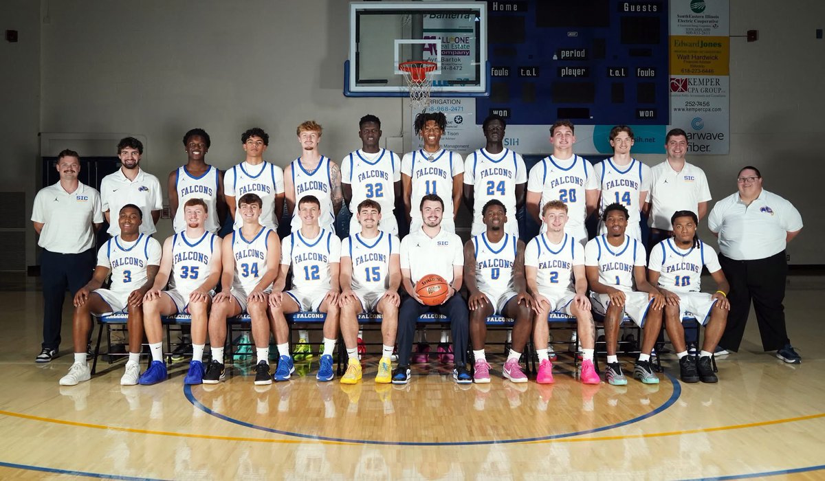 SIC_MBB's tweet photo. The 2026-2027 SIC Men's Basketball Team

#GoFalcons | #FlyWithUs https://t.co/cW2ICClq1n