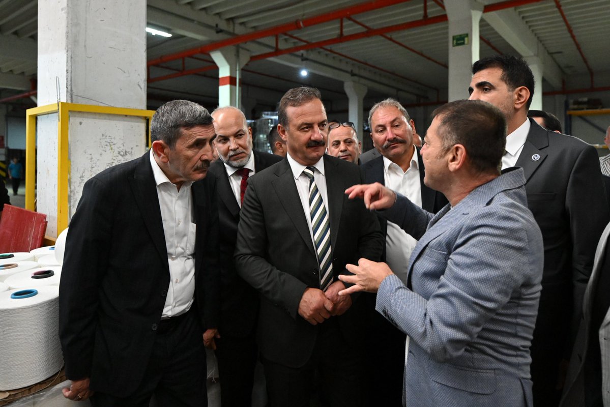 yavuzagiraliog's tweet photo. Gaziantep’te üretimin kalbine dokunduk…

Başpınar Organize Sanayi Bölgesi’nde sanayicilerimizi ve emekçi kardeşlerimizi ziyaret ettik.

Üretim tesislerinde yürütülen çalışmalar hakkında bilgi aldık; yaşadıkları sorunları yerinde dinledik. https://t.co/B36qKYo3vh