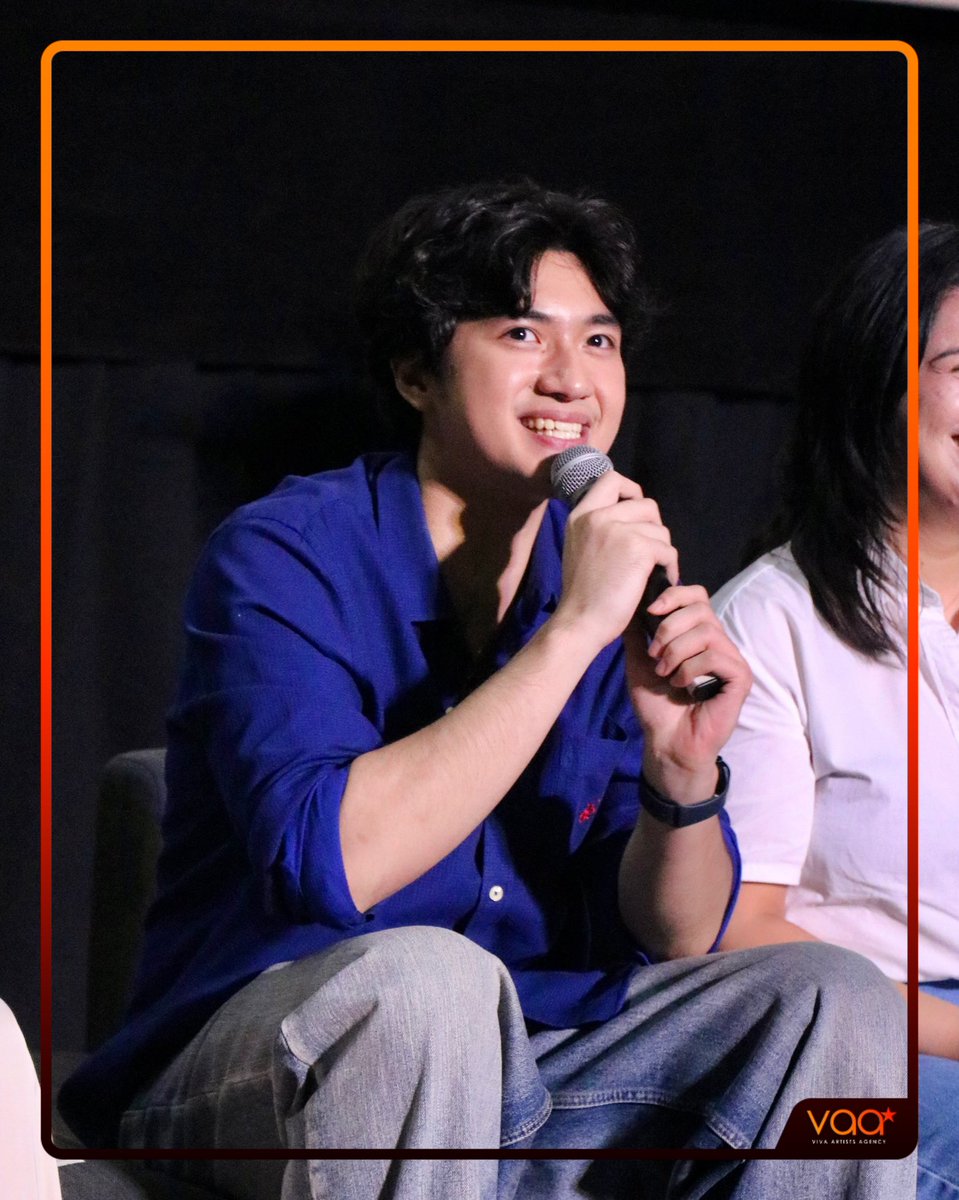VivaArtists_'s tweet photo. Hello TRIPP! 🥹 Zeke Polina at the #DatingAlysPerez Finale Screening and talkback session in Eastwood Cinema 🧡
Watch the FINAL EPISODE of Dating Alys Perez, now streaming exclusively on Viva One! https://t.co/i1cU2zL24y 🧡
#DAPMissionAccomplished #ZekePolina #VAA https://t.co/380nJidFou