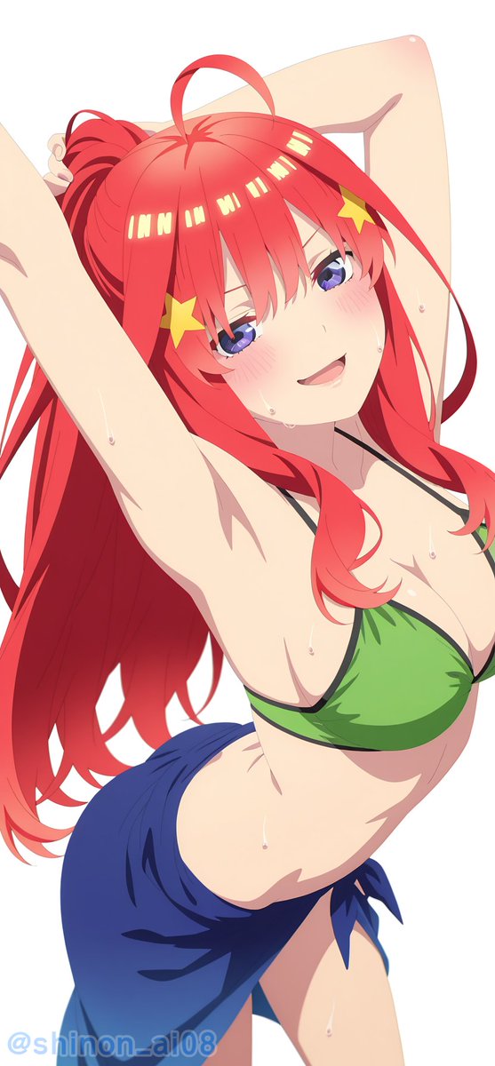 shinon_ai08's tweet photo. 中野五月 / Itsuki Nakano
五等分の花嫁 / SFW illustration. https://t.co/9HshldllwL