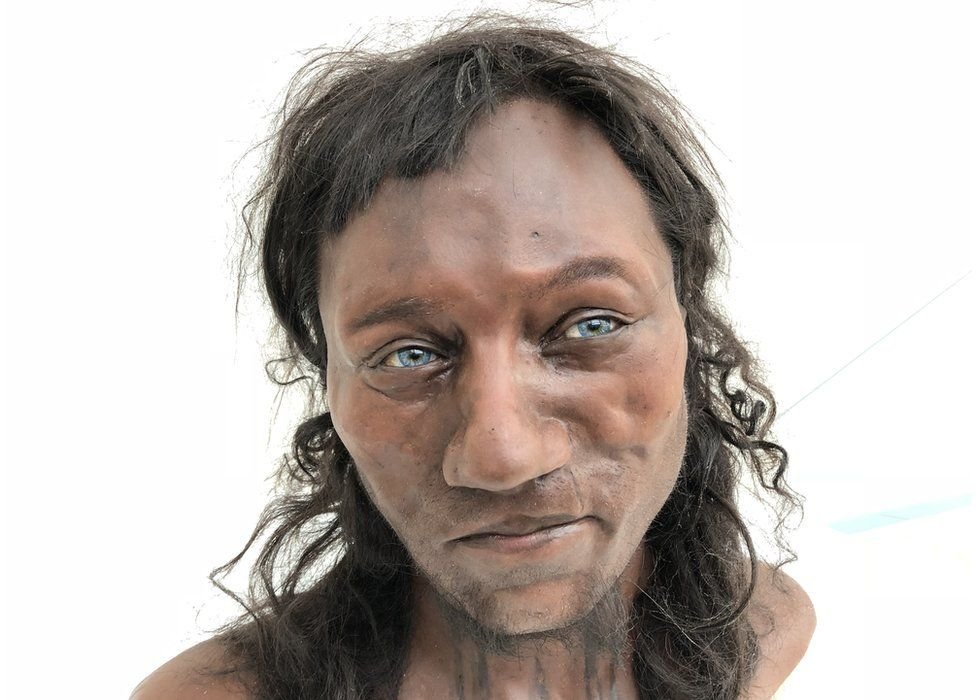 tech_howell's tweet photo. @Coop3Big The ancient Britons were dark as well. DNA analysis of remains found in the Cheddar Gorge concluded this was how they looked: https://t.co/2goV5C3b21