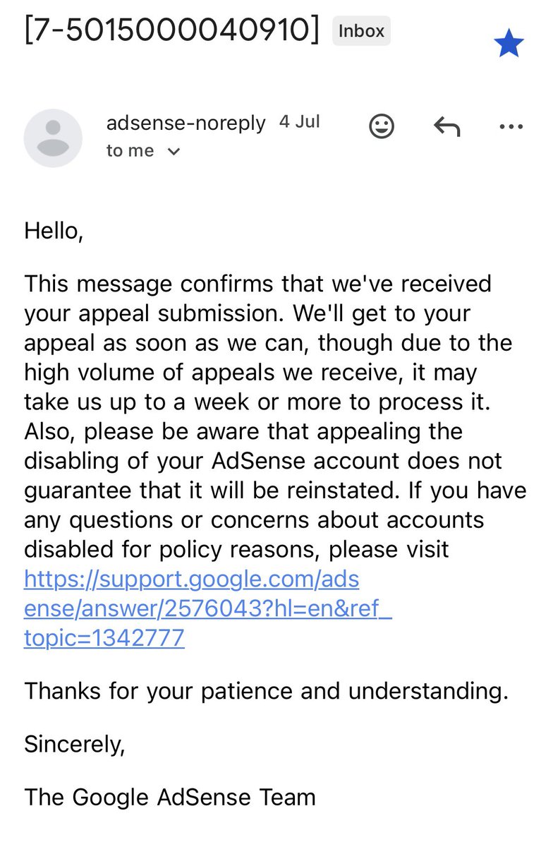 theksreddy's tweet photo. it’s been more than 80+ days i made an appeal for closing my adsense account, till now i didn’t get any update and additionally you closed chat support for my account @GforPublishers @TeamYouTube @nealmohan @YouTube https://t.co/UkDN49E8Yh