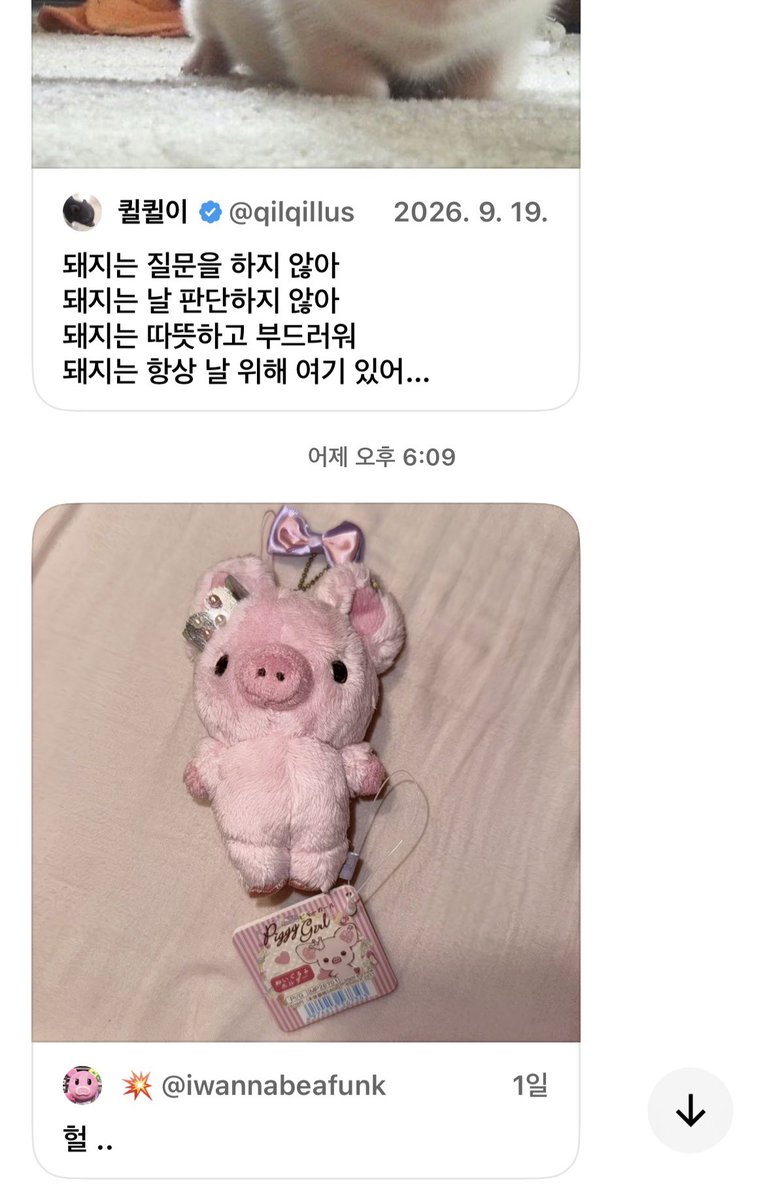 zientq's tweet photo. 아웃겨⠀ 나를 뙈지메모장, 뙤지공유방 정도로
사용함 뙈지♥뙈지가 맞지ㅋㅋ https://t.co/oIkVkyphCh