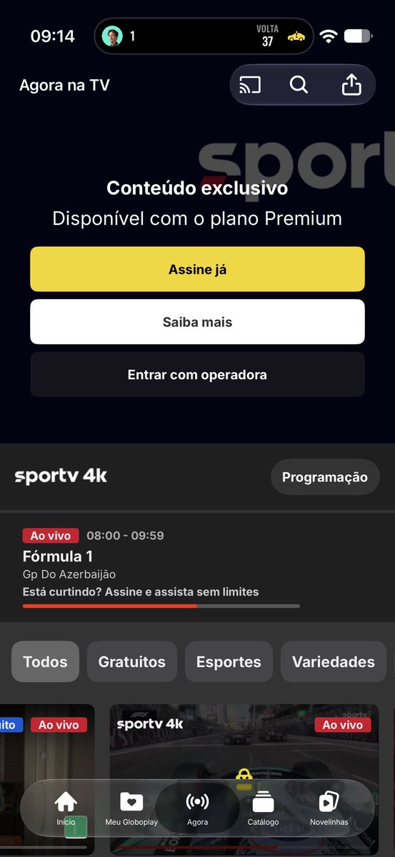 RaphaelRavagnan's tweet photo. @jonathanalis1 @WeiseFranklin Sempre aparece um doidinho que nem sabe que já paga o SporTV falando que o sinal ta liberado… https://t.co/r2LWiIOxlb