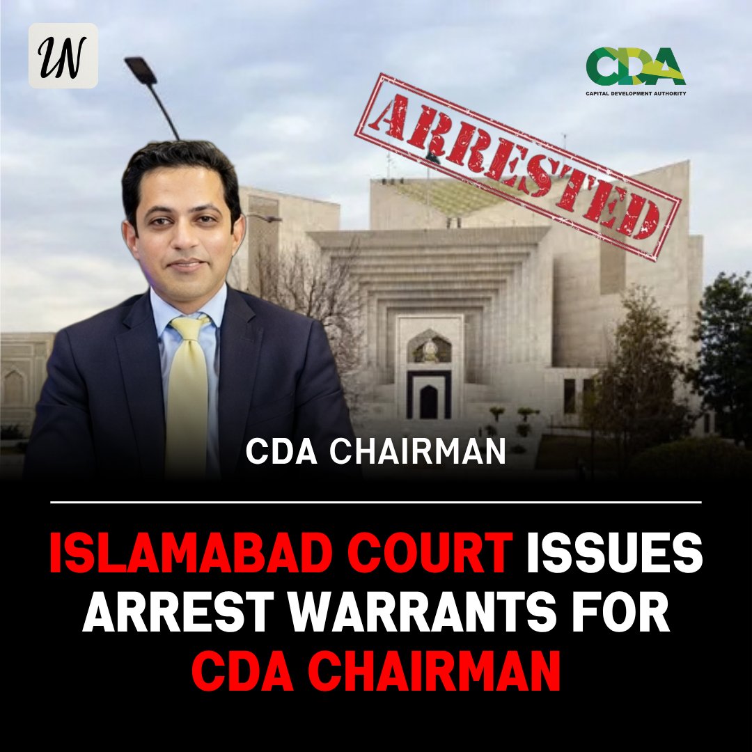 infranewspk's tweet photo. Civil Judge Naseerud Din issued the order during proceedings on a petition seeking execution of the court’s earlier decree...

🔗 Read More:  https://t.co/JIx3xDWNDP

#CDA #Islamabad #CDAChairman #IslamabadCourt #Housing #LandAcquisition #IslamabadNews #PakistanNews #InfraNews https://t.co/cvnxsGkiOV