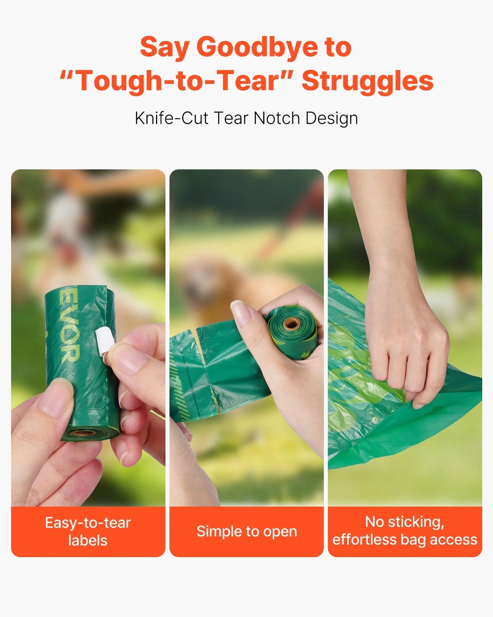 samclint5's tweet photo. Make daily walks eco-friendlier with sturdy, unscented poop bags made from 65% recycled plastic and a D2W biodegradable formula—small habit, big impact. 270-count refill rolls, leak-proof. #EcoPets #PetWaste Tap the link in bio. https://t.co/yKJRDaVmzy