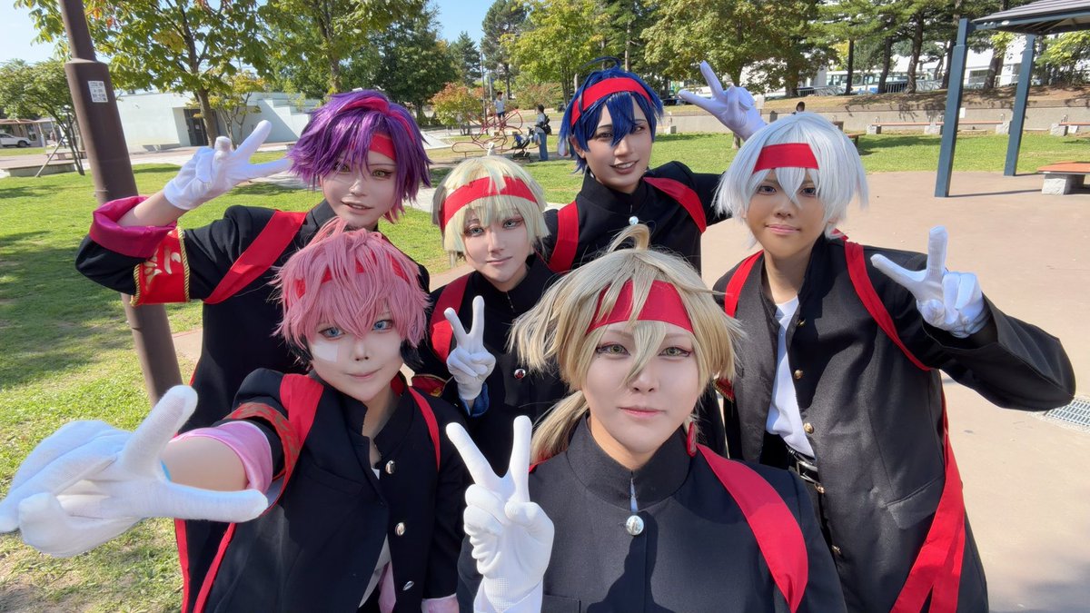 ap_y2i's tweet photo. ⚠︎︎cos 
     🌈フェス2026応援団ビジュ

                             ✌️ https://t.co/6ES5XZVmaG