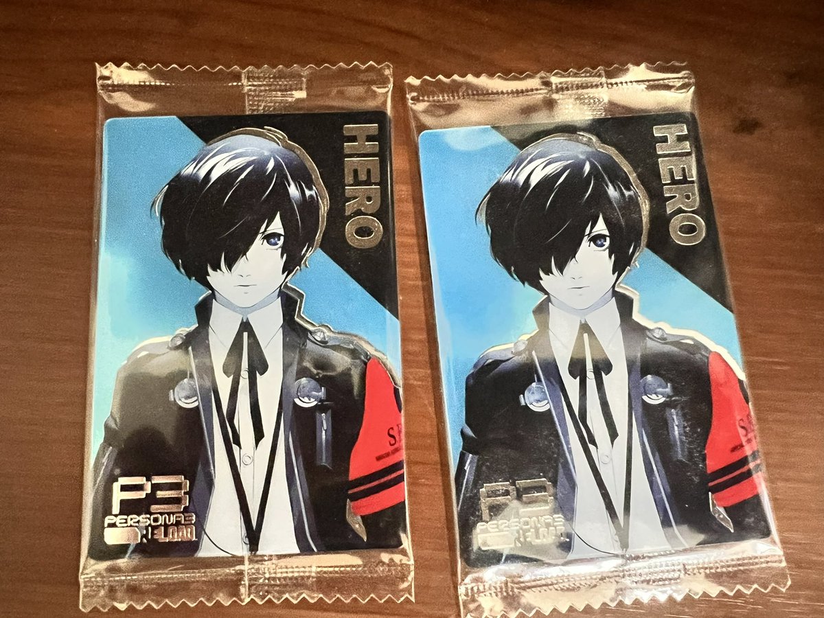 sugarandsalt44's tweet photo. 【交換】
ペルソナ ウエハース 30th 30周年

【譲】
画像1参照
前弾SP P3主人公
前弾カード写真3参照

【求】
30＞22
SP以外1枚100円+送料

郵送または都内手渡し
コンプ目的に各1求めてます
レアリティ違いは複数提供可能
検索からでもお気軽にお声掛けください。 https://t.co/dwLss3Umry