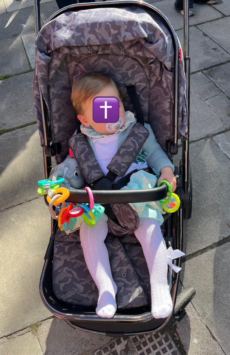 sarahlmull82's tweet photo. #MarchForJesus 

#GardenofRemembrance 

My Baby Daughter👶🏻is dressed very traditional for #JesusChrist 

Anybody in any kind of darkness turn back to #God,goin through a sad tunnel myself at the moment I know our #Saviour will get me through it as he removes😢2 replace 4 the Best https://t.co/yhE7LW52RW