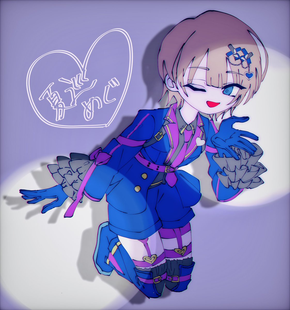 nishibi_huyuki's tweet photo. @n2mgmg 
ディスコサバ参加させて頂いた記念にファンアート描かせて頂きました(*.ˬ.)"
勉強頑張って下さい🔥 https://t.co/Y6UOCDwJ5D