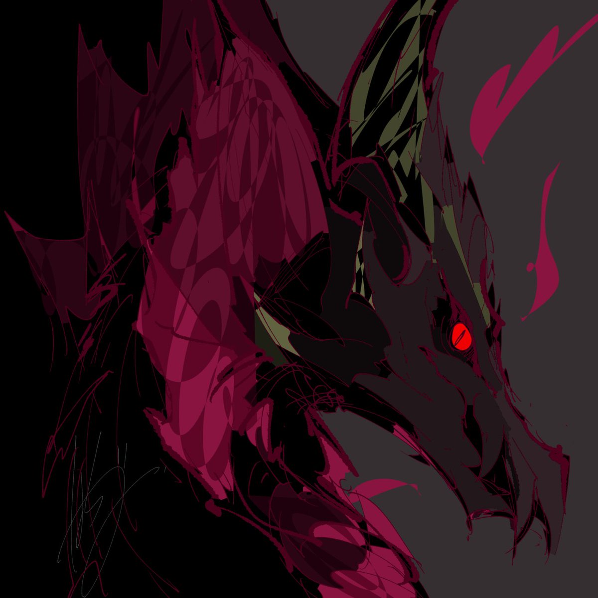 ueno020508's tweet photo. あとはサブ垢でも投下したり✍
もう数枚メルゼナ描いたと思うけどとりあえずこの辺りで https://t.co/ZYeU4u2zhG