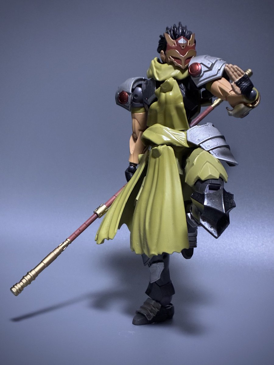 stormcloakbot's tweet photo. 棒は見た目通りの如意金箍棒風にしてみた
付属のハンドパーツでポージングも多彩に
#30MF https://t.co/DSmFu1jlE6