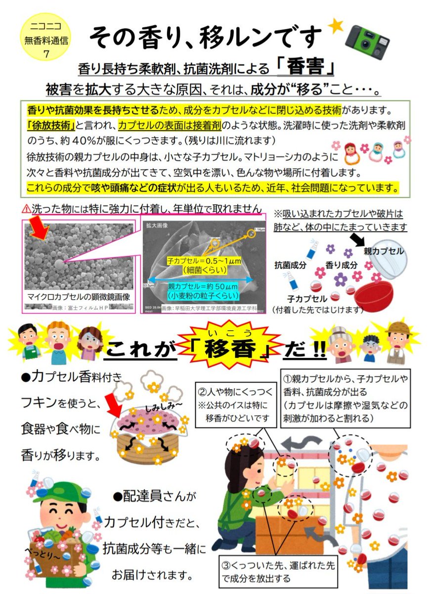 SINSATEtuKUnani's tweet photo. グレーゾーン

柔軟剤　抗菌洗剤の合成香料　消臭剤を各家庭から
服に粘着して学校に持って行き
その服から教室内に　合成香料由来　消臭成分由来の
ホルムアルデヒドを放出する

状況証拠からは明白だが
確実な証拠が掴めない

この重要事項が抜けてる全国自治体からの総理大臣への意見書は⭐️⭐️⭐️⭐️ https://t.co/uwAqlwzVZH