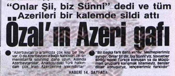 r_zelyut's tweet photo. -Bugün İsrail'i bahane ederek Azerbaycan'a söven içimizdeki onursuz gericiler kimin devamı biliyor musunuz?
-1990 yılı Ocak ayında Azerbaycan Hocalı'da Ermeniler Türkleri katlederken, Türkiye'nin Azerbaycan'a yardım etmesini isteyenlere, "Onlar Şii biz Sünniyiz!" diyerek yardımı reddeden Ermeni dostu Turgut Özal'ın devamı bunlar...
-Bunlar Turgut Özal gibi Nakşibendi Haldi tarikatının Türk ve devlet düşmanı  mensuplarıdır...
-Bunlar, Kıbrıs'ta Rumları; Türkiye'de PKK'yı; Azerbaycan'da Ermenileri destekleyen Filistinlilerin içimizdeki vahşi uzantılarıdır...
-Bunlar, Azerbaycan'dan gelen petrolü komisyon alarak güya kavgalı göründükleri İsrail'e satan siyasetçilerin beslediği asalaklardır.
-Bizdeki mezhepçi yobazlar, Karabağ savaşında Şii Azeriler yenilsin diye gizli gizli dua ederken İsrail Azerbaycan'a yardım ediyordu.
-Lanetlik Netanyahu'nun Gazze-Filistin hattındaki katliamlarının suçunu Azerbaycan'a yıkacağınıza İsrail'e tek kurşun atmayan sizin mezhepçi teröristlere (Örneğin Colani???) kızın biraz.
-Türk ulusunun çocukları sizin bu mezhepçi gerici politikanızı aşacak; geniş coğrafyada birleşecek, Türk Yüzyılı'nı er geç başlatacaktır.
-Var olsun şanlı Azerbaycan!
-Var olsun büyük Türkiye!