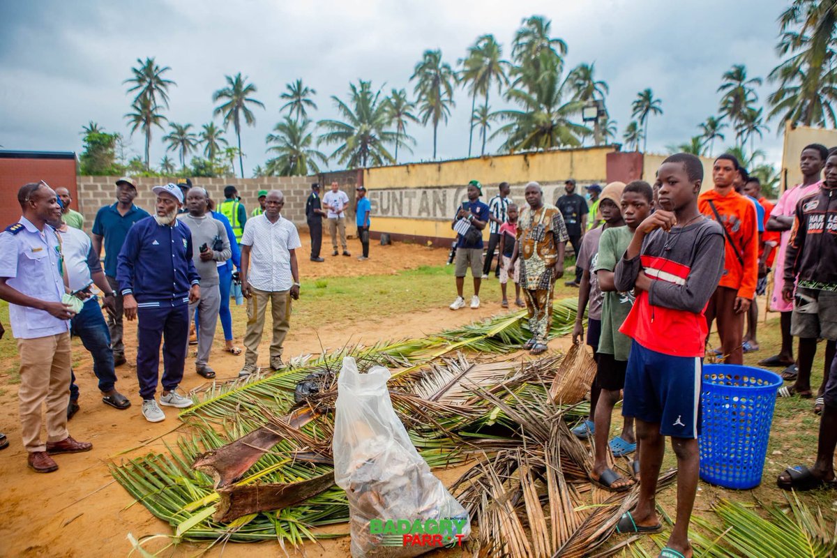 cleanupbadagry's tweet photo. CLEAN-UP BADAGRY INITIATIVE, BADAGRY WEST LCDA TAKES SANITATION EXERCISE TO COMMEMORATE WORLD CLEANUP DAY 2026 AT SUNTAN BEACH

Badagry, Lagos State — Saturday, 26 September 2026 https://t.co/wg4GM3q6X7