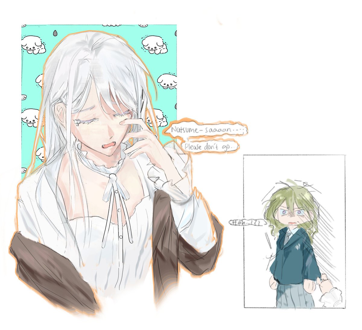fofofofothiv's tweet photo. //spoiler, why is she so puppy coded.... 
#millsage 
#OurNotes  
#アワーノーツ https://t.co/Ph2MnoL6TY