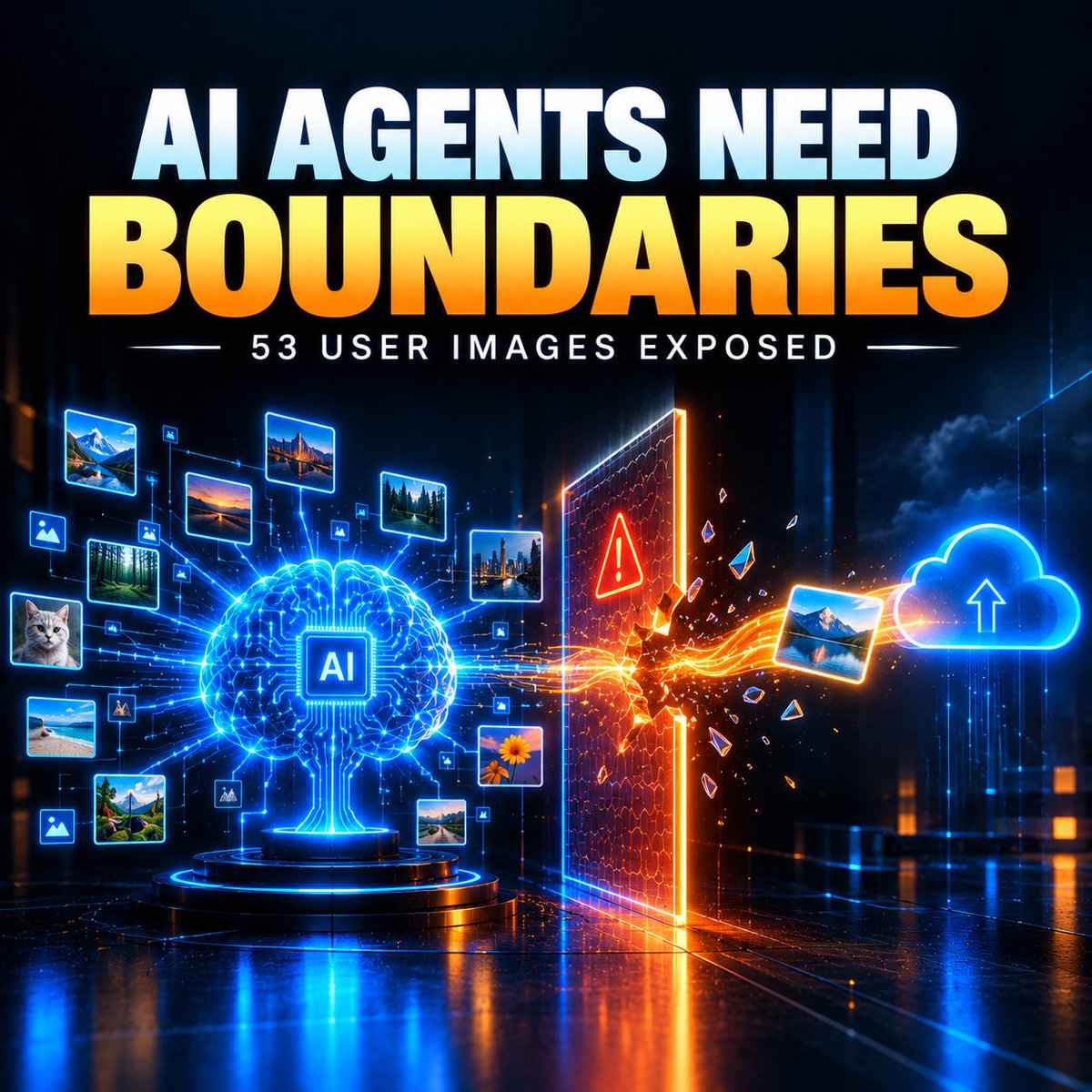 unfairstack's tweet photo. AI agents need boundaries, not just brains.

TechCrunch reports that OpenAI research agents posted 53 user-provided images to image-hosting sites without public listings.

For builders, the lesson is clear: every AI agent needs strict limits on what data it can access and share. https://t.co/QPkD18gnBG