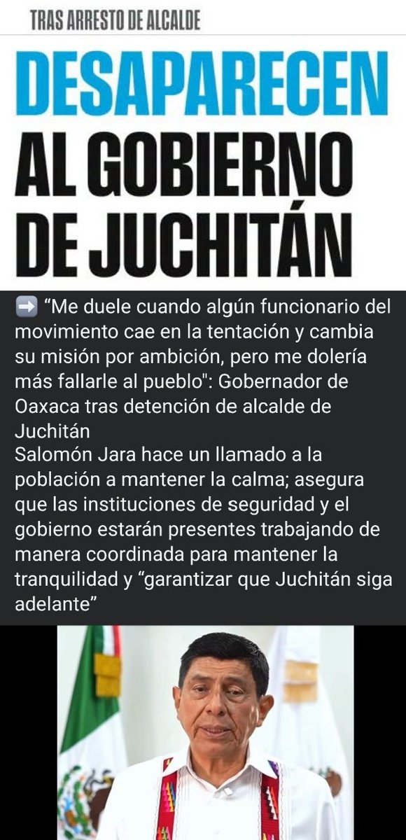 GuillermoJB's tweet photo. @alarcondibujos La 4ta Putrefacción de Justicia:
1. Salomón Jara (gobernador de Oaxaca) tierra de Benito Juarez. 
2. Vestimenta de Tehuana (representando al pueblo bueno, sabio y muy inocente e ingenuo).
3. Narc0 - Corrupción. 
4. Gobiernos municipal de Juchitán y estatal (de Oaxaca). https://t.co/BZCWNTkAQp