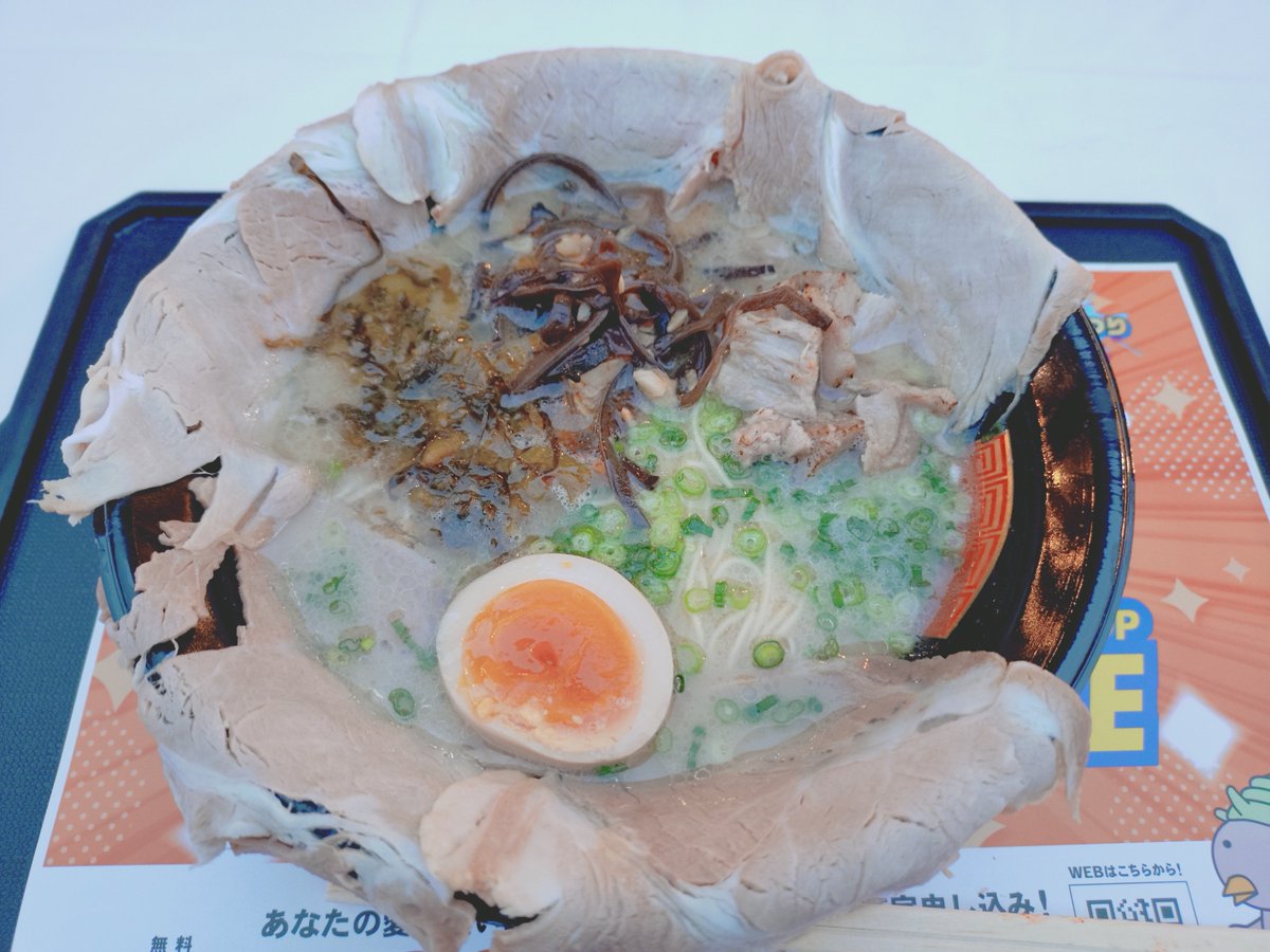 str_poly7188's tweet photo. モヒカンらーめん(全部乗せ)美味かった。一蘭を感じた。
#NSTまつり https://t.co/hgJCNUFkGb