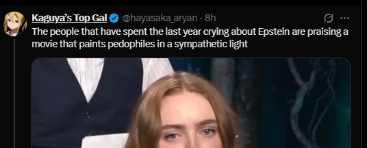 GoySlopMaxxer's tweet photo. @Macyeoaw @i_am_non_a @hayasaka_aryan Maybe you're so retarded that you've forgotten what post your'e responding to.

"...crying about Epstein." Epstein and Lance Oppenheim are both in the same club of jews (along with Weinstein). But you want to deflect to OBRANDON, who isn't even president anymore. 

Dumb fuck. https://t.co/AClLtWZvGm