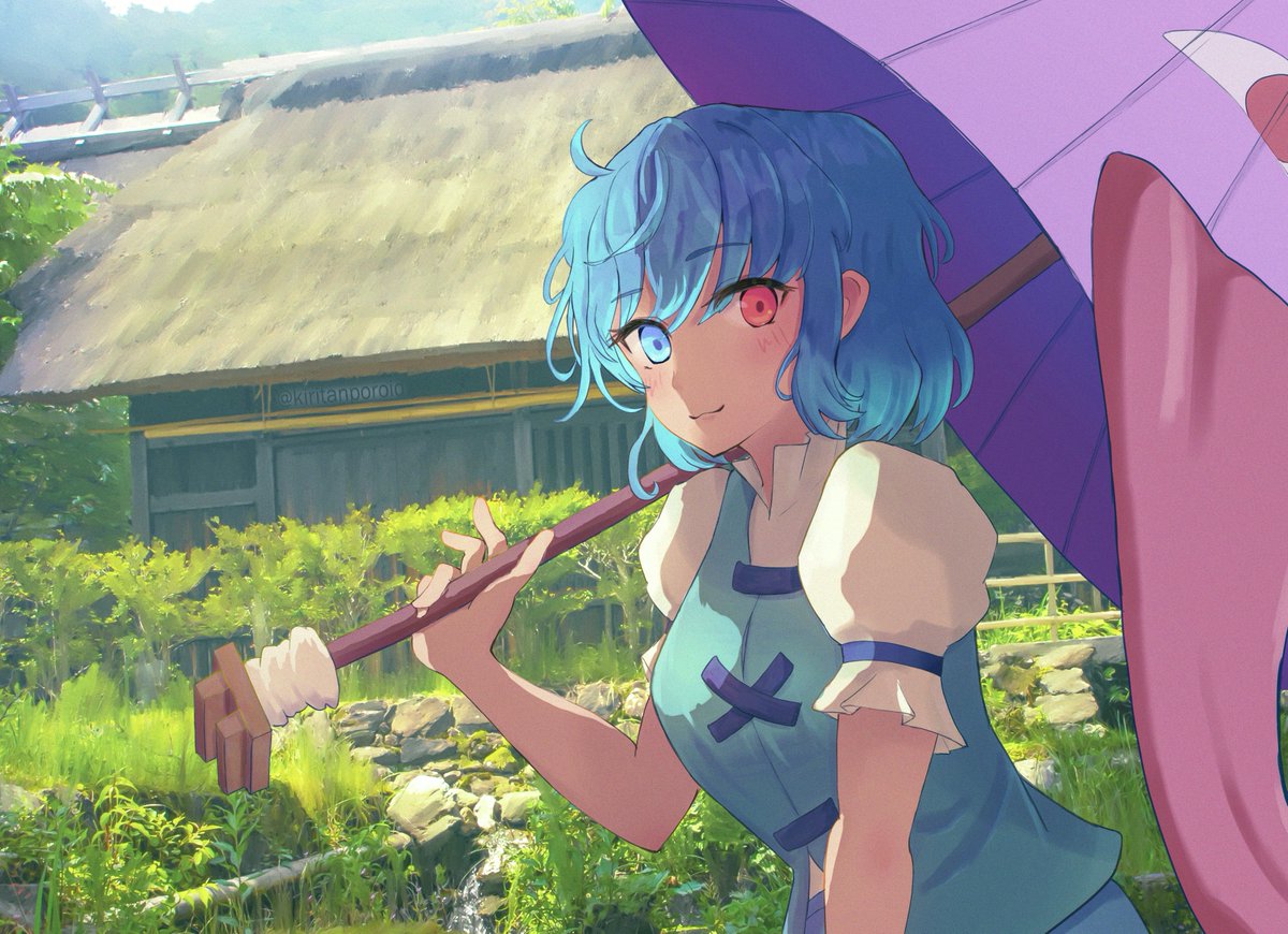 kiritanporoid's tweet photo. 小傘（再掲）
#東方project #多々良小傘 https://t.co/8lN89efEja
