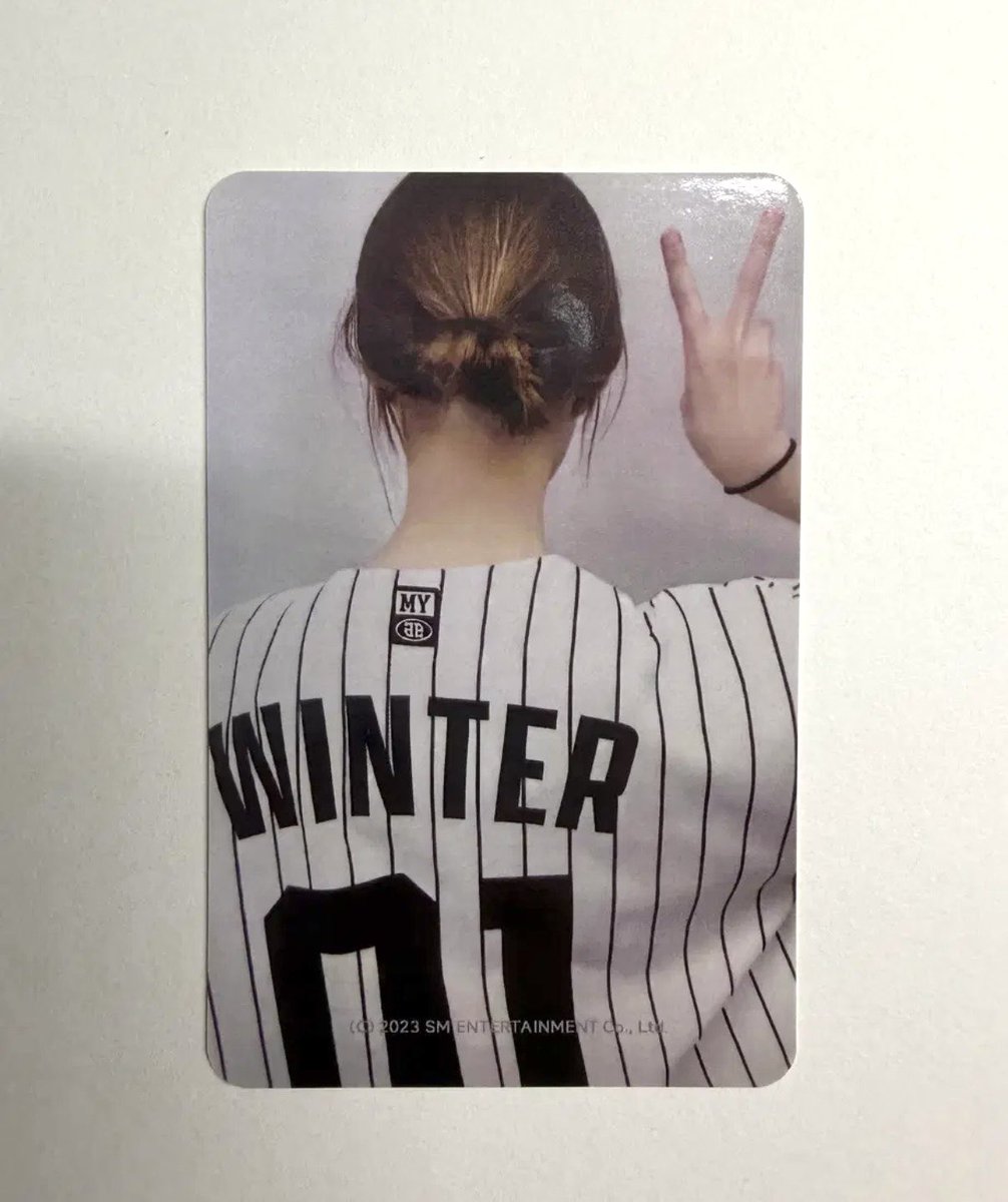 goodstrade36's tweet photo. 에스파 aespa 윈터 카리나 포카 양도 winter karina pc sell wts

베럴띵스 유니폼 야구복 포카 23.0
마이월드 워너뮤직 미공포 3.5

https://t.co/EKJIicrGen or dm

콘서트 트레카 better things giselle ningning md baseball uniform poca 지젤 닝닝 https://t.co/dLBPD2IX57