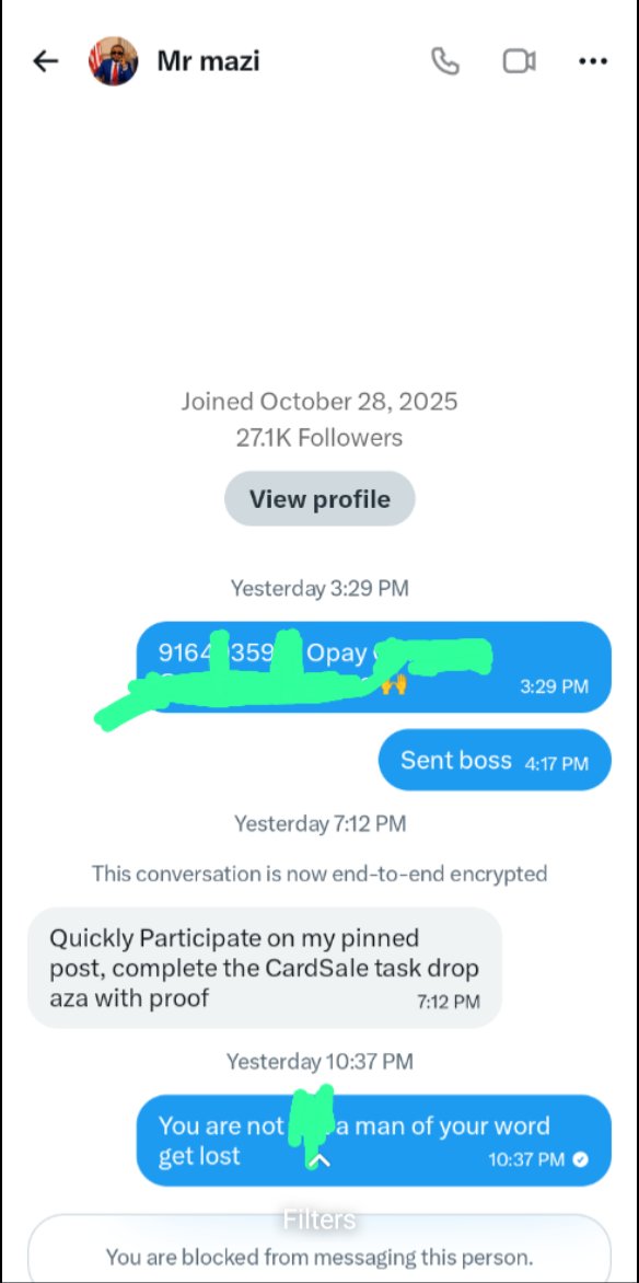SlowMind18's tweet photo. The were sharperly block me as per say na fake promise on his status but inside his DM na another format fake life, Who go help you no go stress you were sha wan do like others oloribòbò Omo 🫪 https://t.co/vbxkmDQOLH