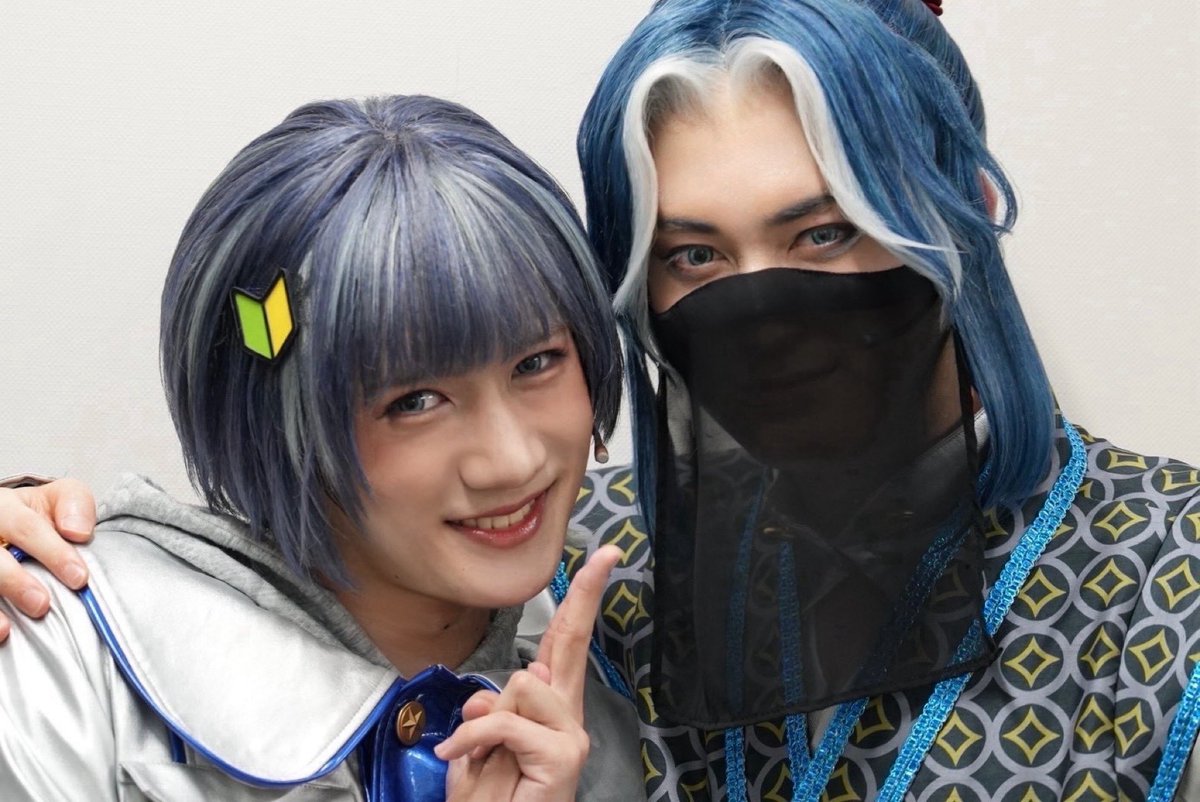 rukia_0513's tweet photo. ペコポン侵略ミュージカル『#ケロロ軍曹』
8日目ありがとうございました🐸

メタドロロ先輩みーつけたっ🥷ﾆﾝﾆﾝｯ!!

明日は千穐楽🥹、、！
メタケロロ小隊が侵略するですよぉ〜😏🌎

ﾀﾏﾀﾏﾀﾏﾀﾏ・・・🛸🔰

#ケロミュ #メタドロロ兵長 #メタタママ二等兵 https://t.co/TVb2Bi30zI