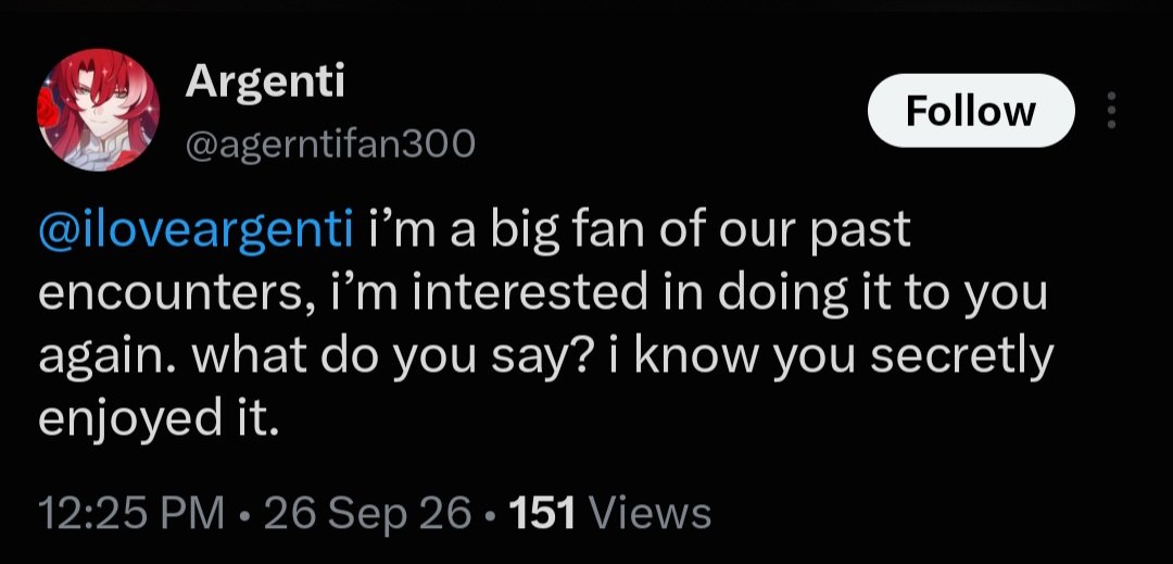 sapphicnaiad's tweet photo. Hey guys could you please report this account they've been harassing oomf and are now trying to blame an innocent person (aside from the screenshot they've also sent her disgusting things on her sp comparing Argenti to her SA'er) https://t.co/VIyeNM4AxG