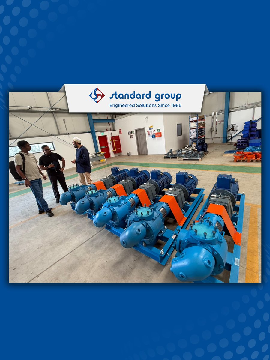 pumpsglobal's tweet photo. We were pleased to welcome Risal Kamarudeen and Abhilash Kurian from IDEX Corporation to our Standard Group facility at NIP, Dubai.

We look forward to strengthening our collaboration through Viking Pump and Pulsafeeder.

#IDEX #VikingPump #Pulsafeeder #UAE https://t.co/bLpiAZWoOA