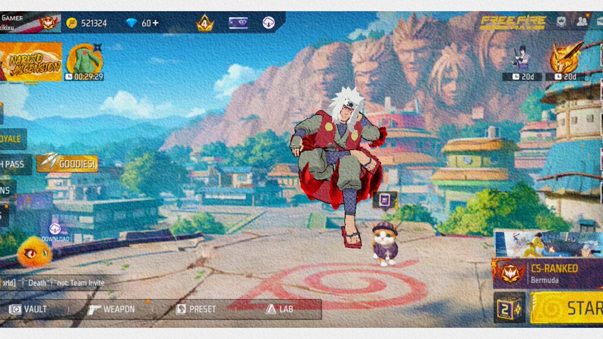 BobiLGamerz's tweet photo. Naruto Bundle Claim 😱 #freefire #naruto #bundle #viralpost  #LaMañanaConMoria #Türkçe #DíaDeLaBandera https://t.co/AuwKbAu4Sx