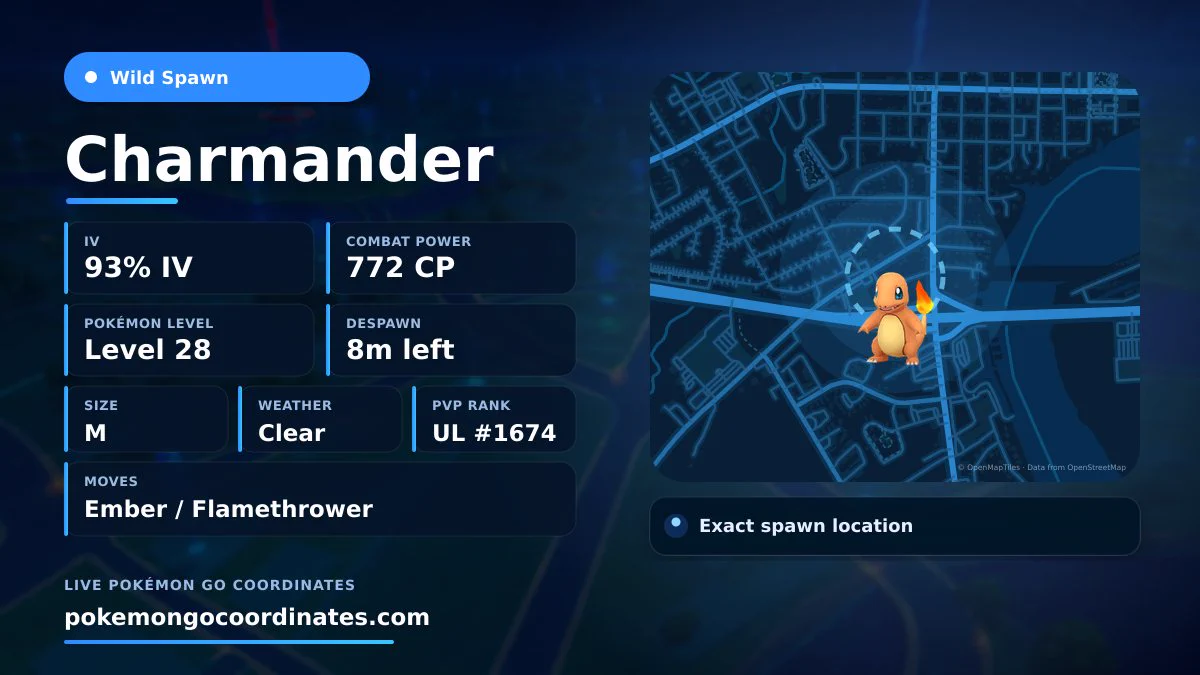 Pokémon GO Coordinates on X: 
