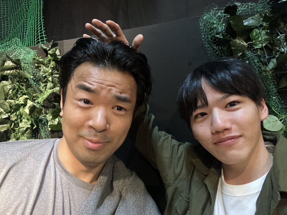 eba_first_eba's tweet photo. 今日は5公演目、A班の千秋楽終わりました。
明日は遂にB班そして、この作品の千秋楽です。

見事満席！

最後の公演なので後悔のないよう
頑張ります💪 https://t.co/j2Bms8NtxT