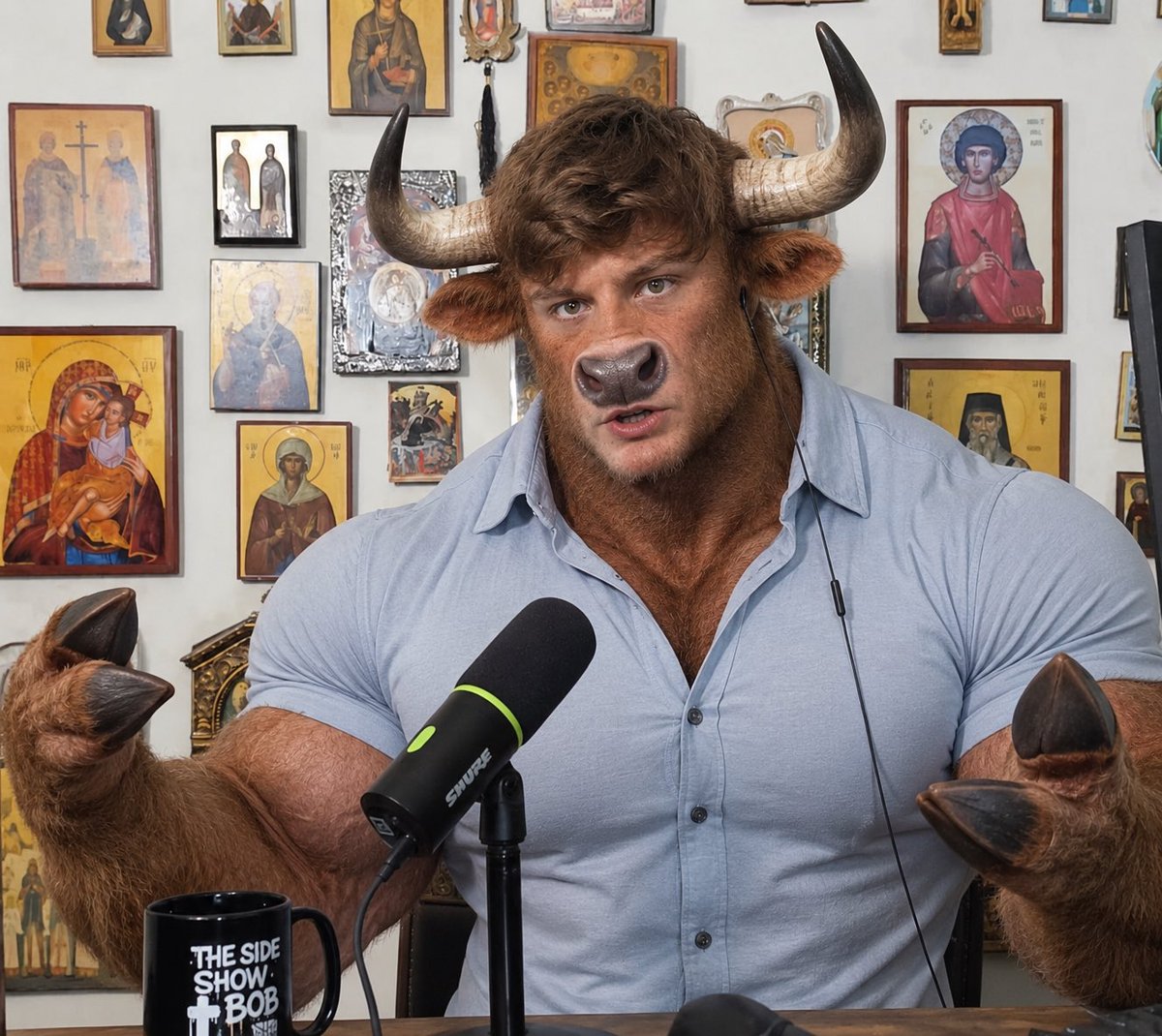 xOnlyBran's tweet photo. @LukeJahn_ Bob the Bull 🐂 https://t.co/tPOBtCoCUk
