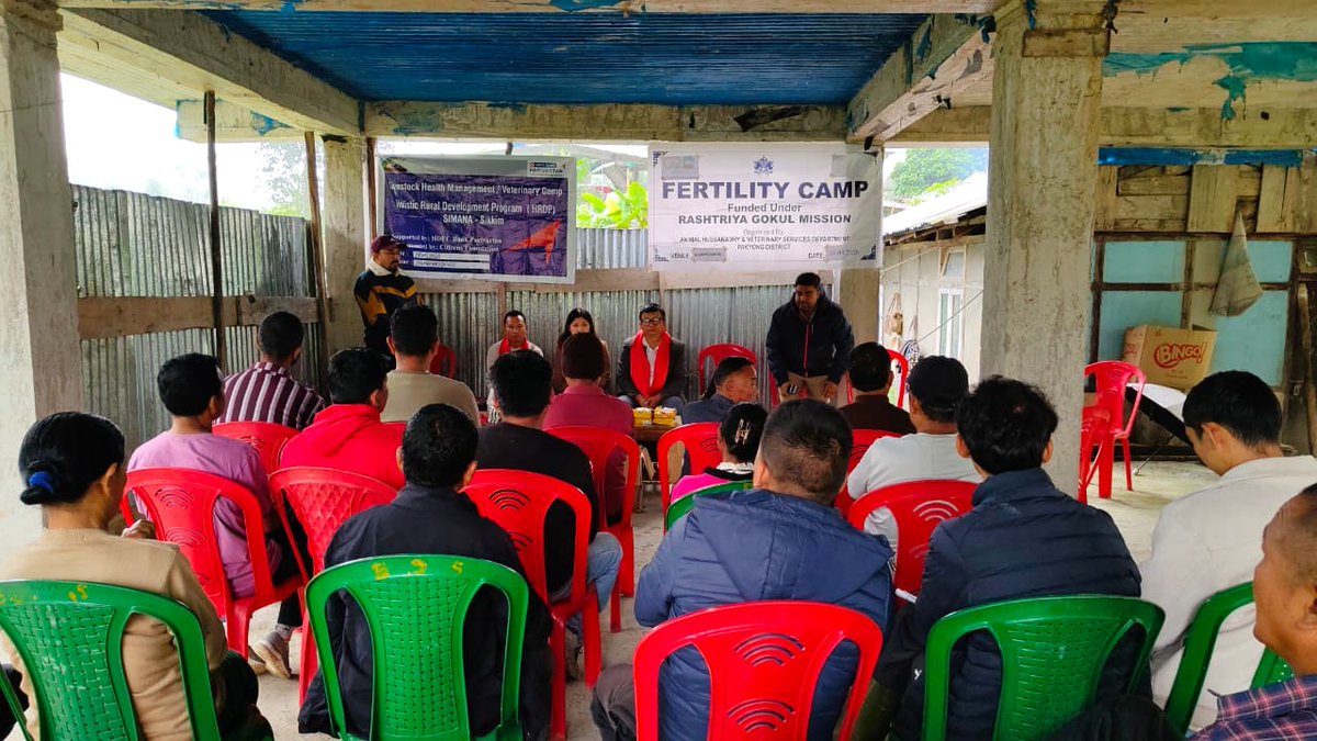 citizens_cf's tweet photo. 🐄🌿 Strengthening Livestock, Strengthening Livelihoods!
Under HRDP-SIMANA Sikkim, @citizens_cf, with the support of @HDFCBankCSR and in convergence with the Animal Husbandry & Veterinary Department, Government of Sikkim, organized two cluster-level Livestock Health & Management Camps at Kaputhang, Taza GPU and Bakhutar, Subaneydara.

👩‍🌾 88 livestock farmers participated, receiving expert guidance on animal health, disease prevention, nutrition, hygiene, vaccination & deworming, breeding, fertility management and timely veterinary care, along with essential medicines and health support.

🤝 By bringing together veterinary professionals, Panchayat representatives, field teams and livestock farmers, the initiative reflects Citizens Foundation’s commitment to building healthier livestock, improving productivity and creating more sustainable livelihood opportunities for rural communities.

#CitizensFoundation #HDFCBankParivartan #HRDPSIMANA #CFat29 #Sikkim #LivestockHealth #AnimalHusbandry #RuralDevelopment #SustainableLivelihoods #FarmersFirst #CommunityDevelopment #LivelihoodPromotion #VeterinaryCare #RuralEmpowerment #SustainableDevelopment