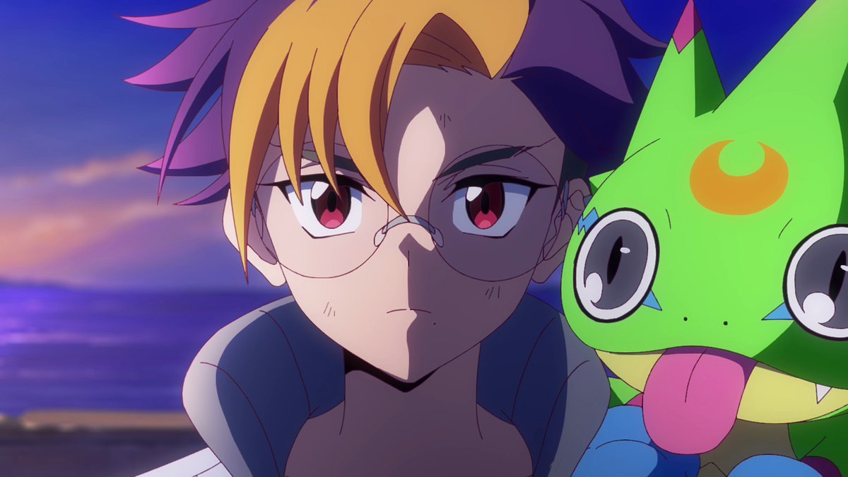 digimon_tv's tweet photo. |◤第𝟒𝟗話放送開始📺◢|

TVアニメ『DIGIMON BEATBREAK』

第𝟒𝟗話「光輝く世界」
フジテレビ他にて放送開始！

#BEATBREAK をつけて
一緒に番組を盛り上げてくださいね🗣️ https://t.co/r5dV8XcDt2