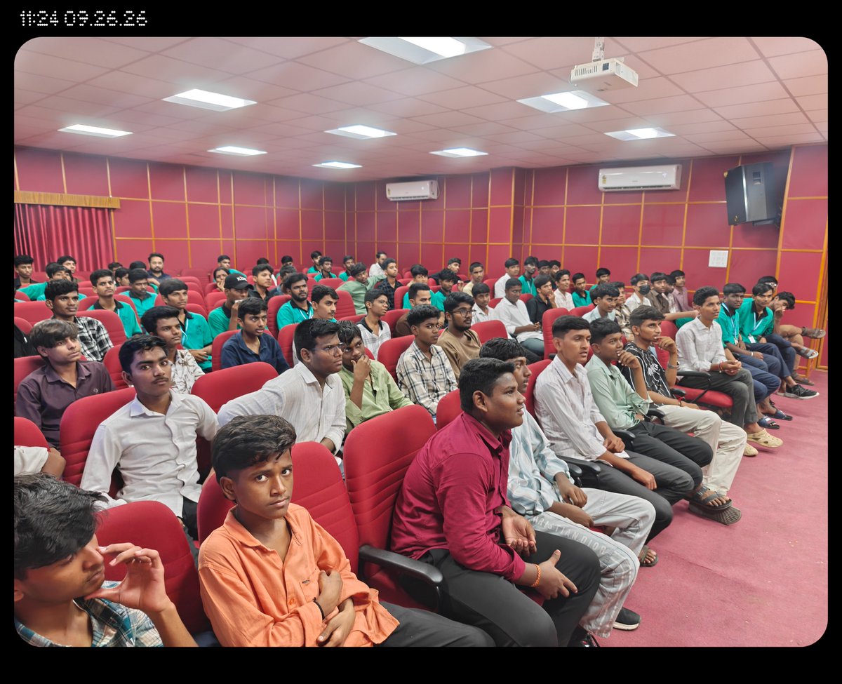 dscgulbarga's tweet photo. An engaging Science Demonstration Lecture was held at @dscgulbarga a unit of @ncsmgoi , for the students of St. Xavier’s PU College.
@gssjodhpur @Rao_InderjitS @PIB_India
🌟 Inspiring curiosity, encouraging questions, and making science come alive! 🧪🔍
#DistrictScienceCenter https://t.co/PcLA3vkfXg